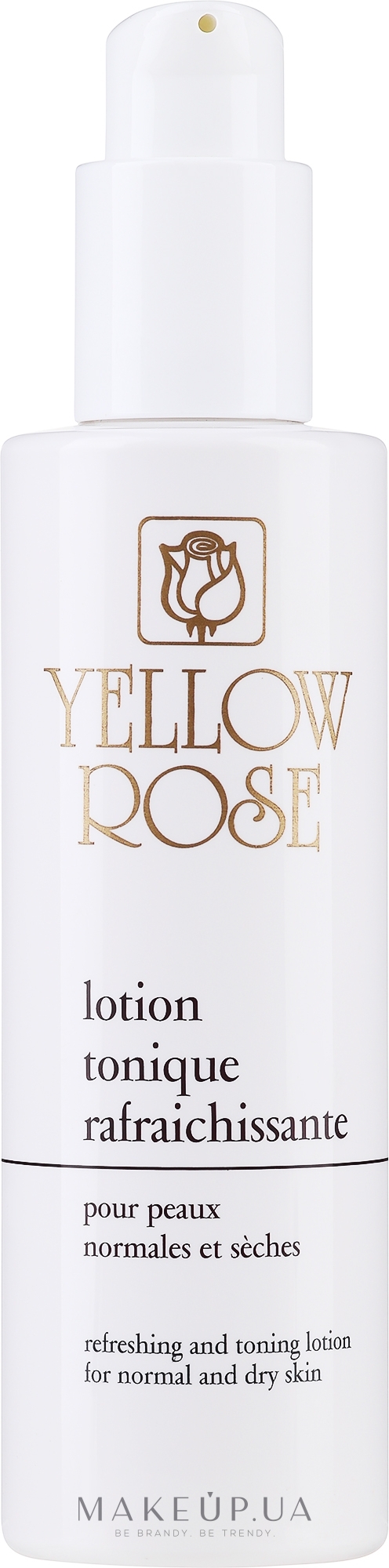 Освіжальний тонік для сухої й нормальної шкіри - Yellow Rose Lotion Tonique Rafraichissante — фото 200ml