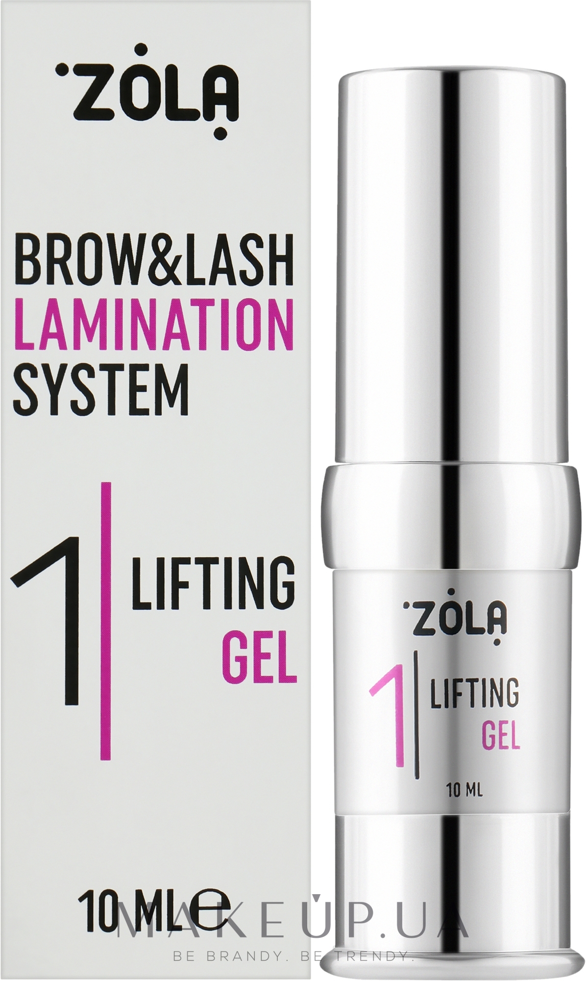 Zola Brow&Lash Lamination System - Склад для ламінування вій та брів 01 — фото 10ml