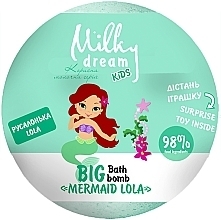 Парфумерія, косметика Бомба для ванн "Русалонька Lola" - Milky Dream Kids