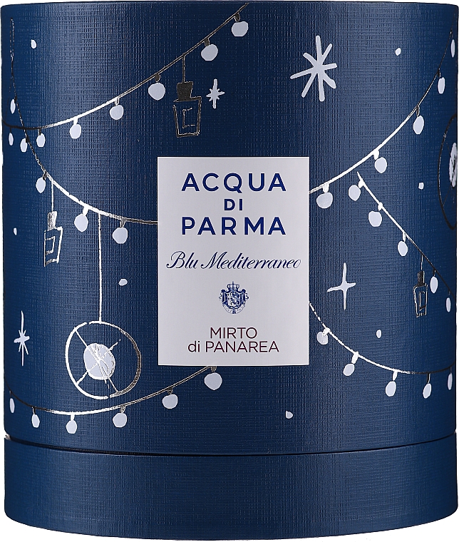 Acqua di Parma Blu Mediterraneo Mirto di Panarea - Набір (edt/75ml + sh/gel/40ml + b/lot/50ml) — фото N1