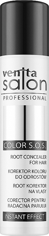 Тонувальний спрей для волосся - Venita Salon Professional Root Concealer for Hair Instant Effect Brown — фото N1