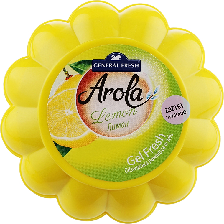 Гелевый освежитель воздуха "Лимон" - General Fresh Arola