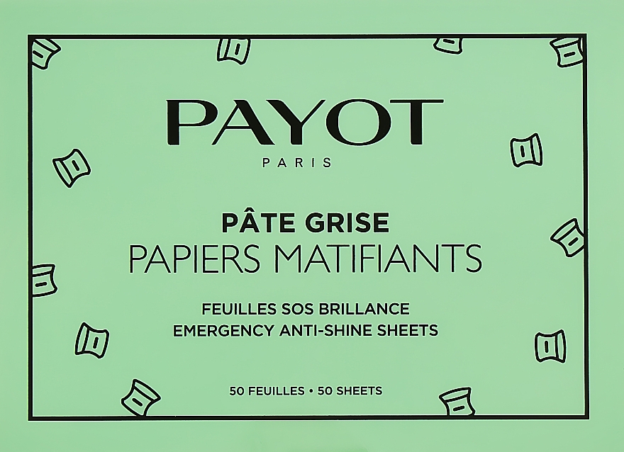 Матирующие салфетки - Payot Pate Grise Emergency Anti-Shine Sheets — фото N3