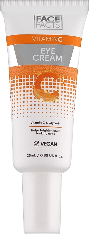 Крем для шкіри навколо очей з вітаміном С - Face Facts Vitamin C Eye Cream — фото N1
