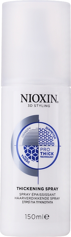Спрей для объема - Nioxin 3D Styling Thickening Spray