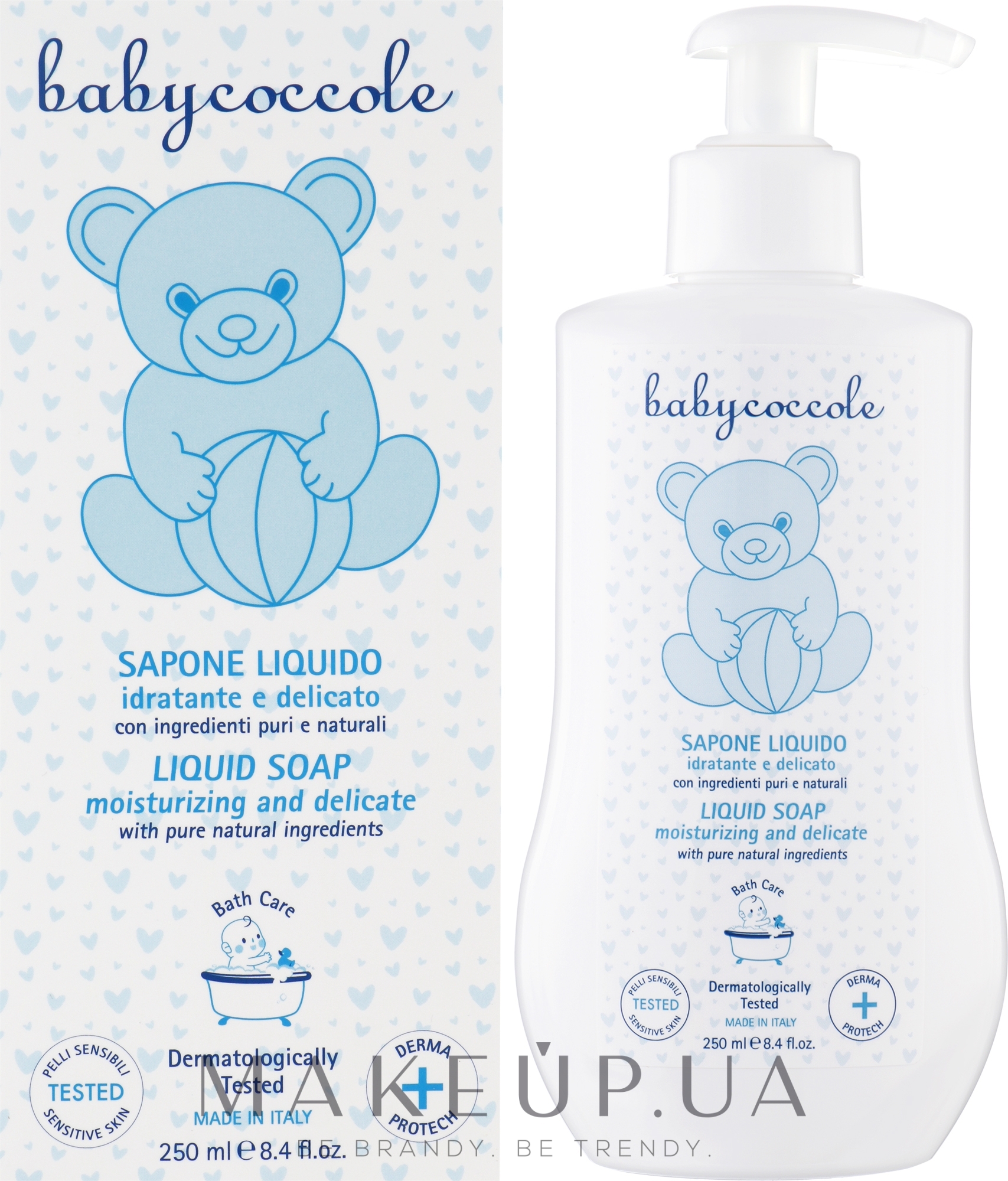 Жидкое мыло с экстрактом цветов лотоса - Babycoccole Liquid Soap — фото 250ml