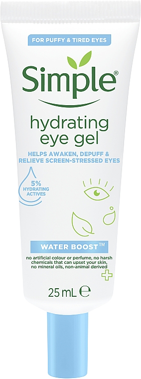 Увлажняющий гель для области вокруг глаз - Simple Water Boost Hydrating Eye Gel