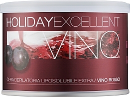 Воск для депиляции в банке «Вино» - Holiday Depilatory Wax — фото N1