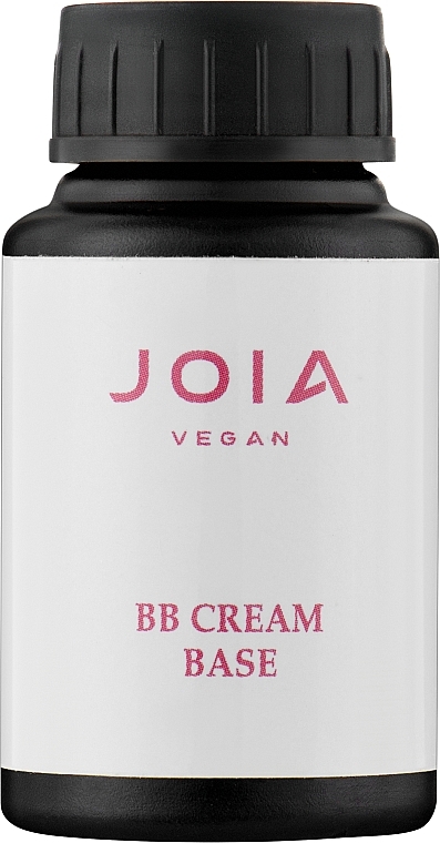 Камуфлирующая база для гель-лака, 30 мл - JOIA Vegan BB Cream Base  — фото N1