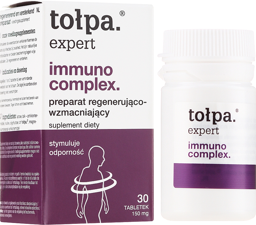 Food Supplement with Peat Extract  - Tolpa Expert Immuno Complex — фото N1