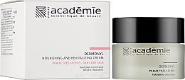 Живильний відновлювальний крем для обличчя - Academie Visage Dermonyl Cream — фото N2