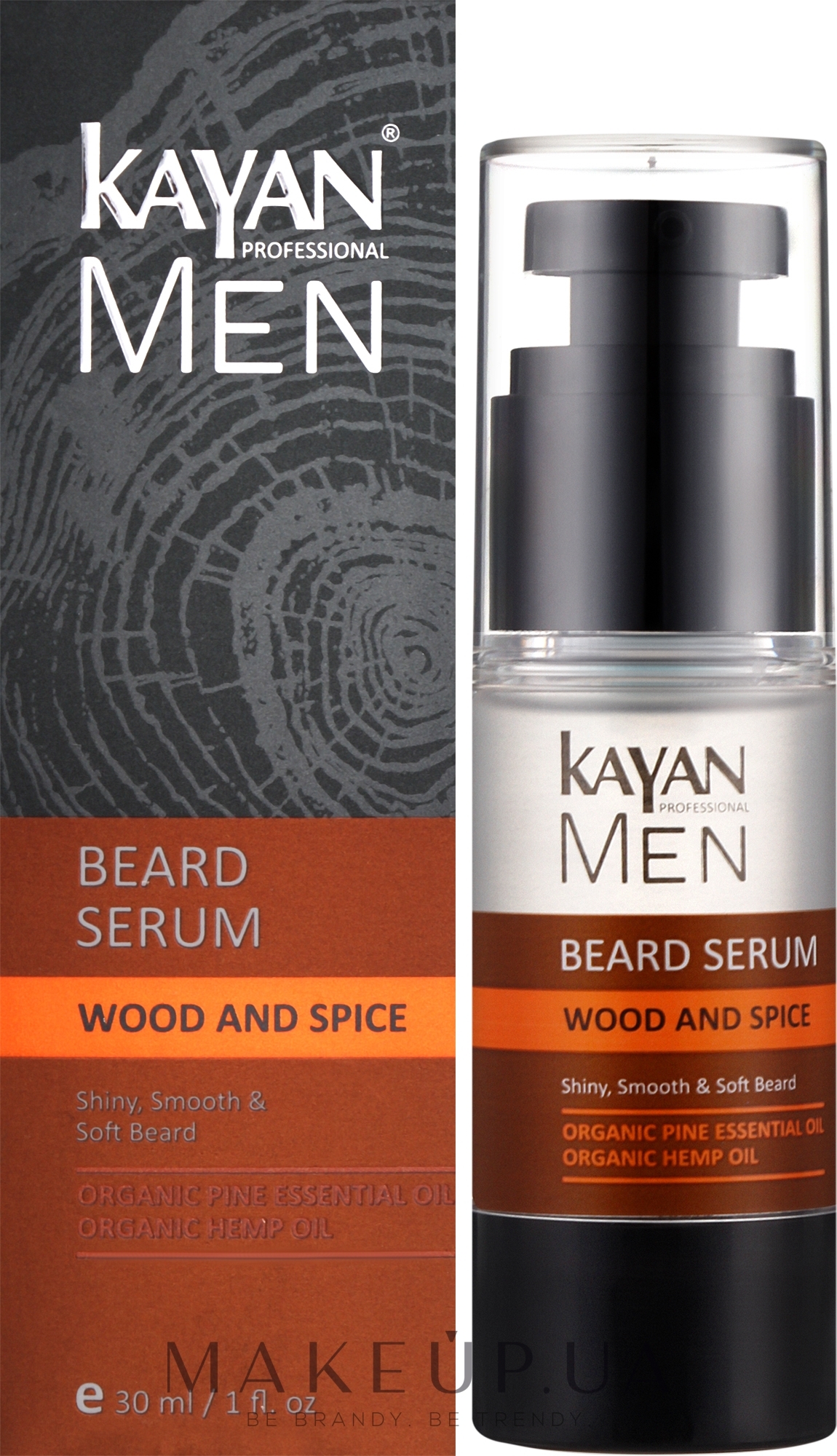 Сыворотка для бороды - Kayan Professional Men Beard Serum — фото 30ml