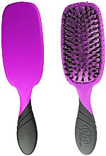 Расческа для блеска волос, фиолетовая - Wet Brush Pro Shine Enhancer Purple — фото N1