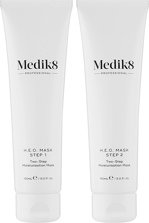 Двофазна зволожувальна маска для обличчя - Medik8 H.E.O. Mask Two-Step Moistrurisation Mask — фото N2