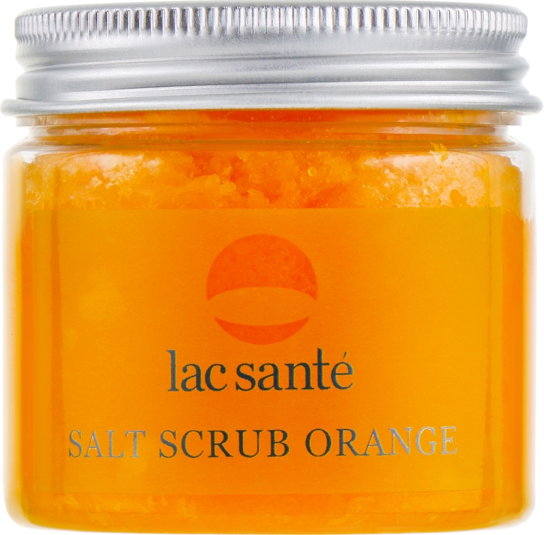 Солевой скраб "Апельсин" для чувствительной и проблемной кожи - Lac Sante Salt Scrub Orange