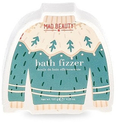 Бомбочка для ванны "Свежая хвоя и зимние ягоды" - Mad Beauty Fresh Pine & winter Berries Bath Bomb — фото N1