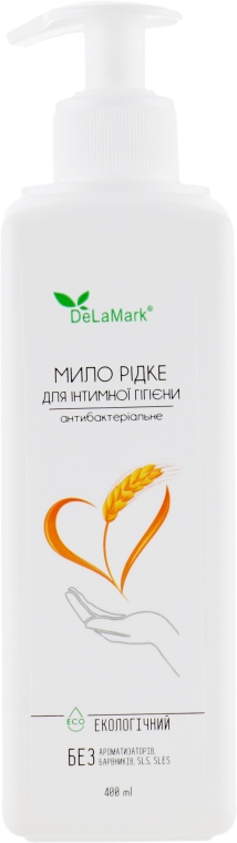 Мыло для интимной гигиены "Антибактериальное" - DeLaMark — фото N2