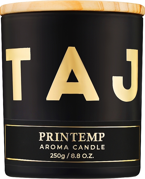 Ароматическая свеча "Printemp" - Taj Max Aroma Candle — фото N1