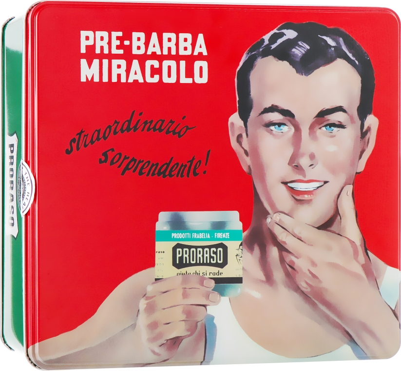 Набор - Proraso Vintage Selection Gino (cr/100 ml + sh/cr/150 ml + ash/cr/100 ml)