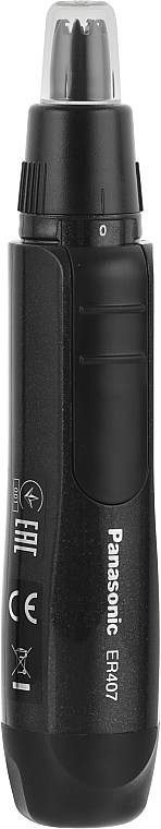 Машинка для стрижки волосся в носі та вухах - Panasonic ER-407-K520 — фото N1