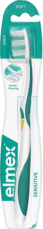 М'яка зубна щітка, жовта - Elmex Sensitive Toothbrush Extra Soft — фото N3
