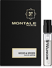 Духи, Парфюмерия, косметика Montale Wood and Spices - Парфюмированная вода (пробник)