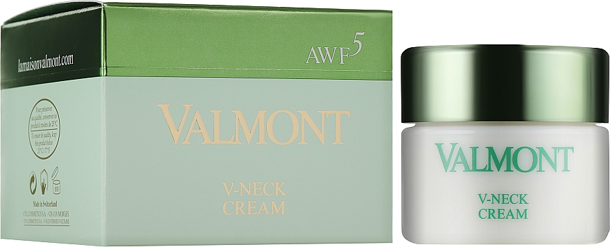 Антивозрастной крем для шеи - Valmont V-Neck Cream — фото N2