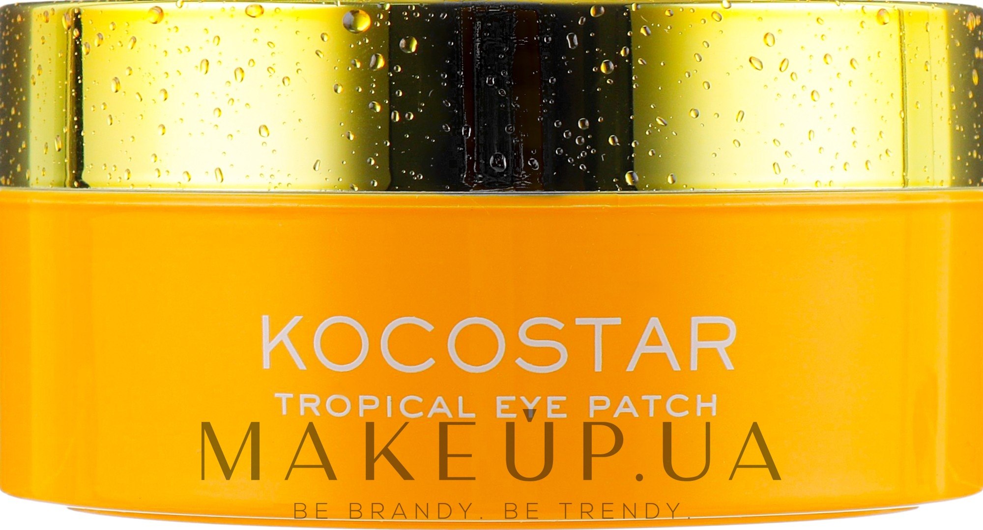 Гидрогелевые патчи для глаз "Тропические фрукты. Манго" - Kocostar Tropical Eye Patch Mango — фото 60шт