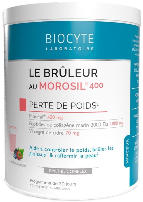 Дієтична добавка для схуднення та підтримки еластичності шкіри - Biocyte Le Bruleur Au Morosil — фото 240g