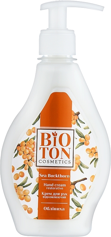 Крем для рук с маслом облепихи - Bioton Cosmetics Hand Cream — фото N1