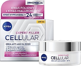 Набор - Nivea Cellular Expert Filler Duopack (f/cr/50ml + f/ser/30ml) — фото N2