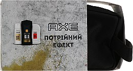 Духи, Парфюмерия, косметика Набор "Тройной эффект" для мужчин - Axe (sh/gel/250ml + deo/50ml + deo/150ml + bag)