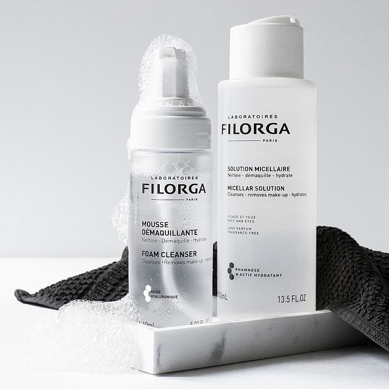 Антивіковий міцелярний лосьйон для обличчя та контуру очей - Filorga Medi-Cosmetique Anti-Ageing Micellar Solution — фото N3