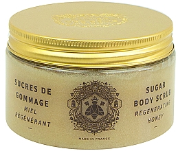 Сахарный скраб для тела "Мёд" - Panier Des Sens Sugar Scrub With Honey Extract — фото N1