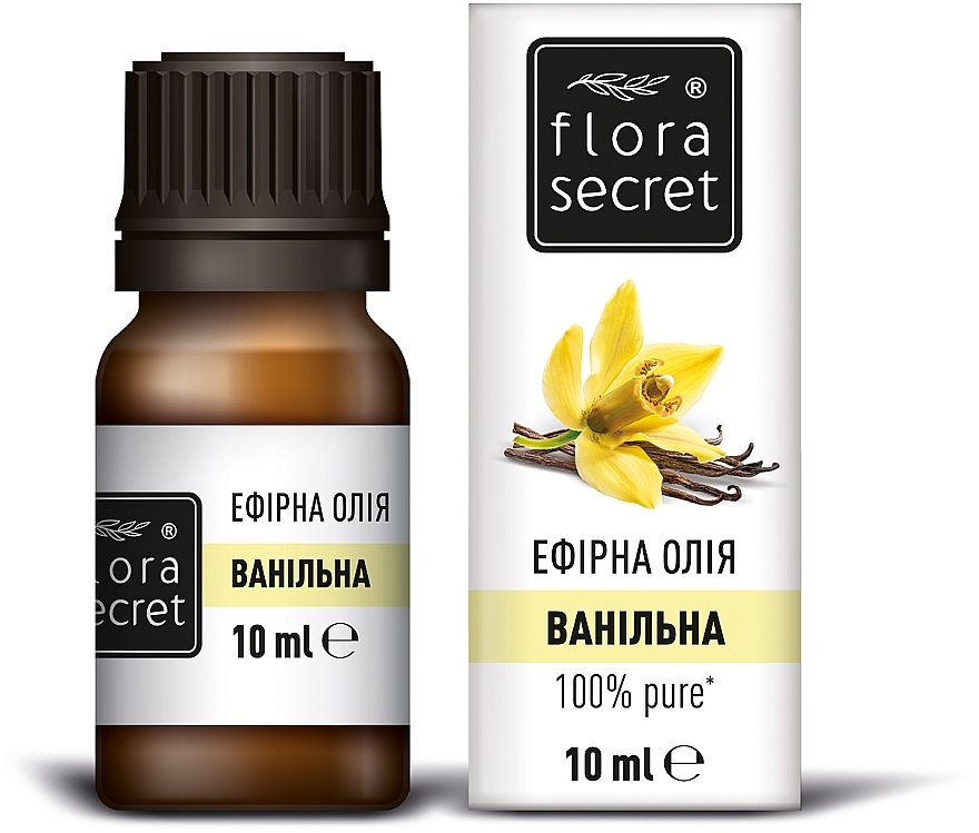 УЦІНКА Ефірна олія ванілі - Flora Secret * — фото N1