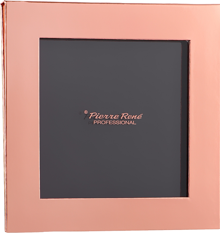 Магнітний футляр для тіней - Pierre Rene Rose Gold Magnetic Palette — фото N1