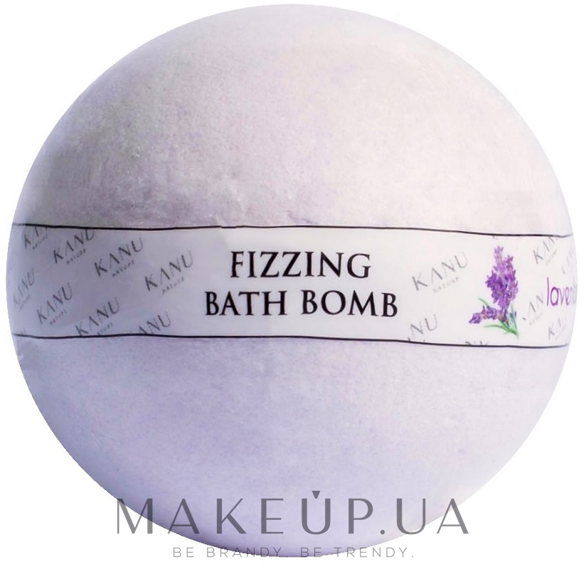 Бомбочка для ванны "Лаванда" - Kanu Nature Bath Bomb Lavender — фото 160g