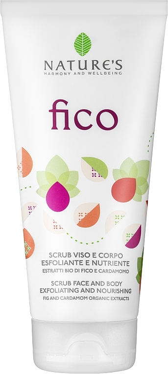 Nature's Fico Scrub Face And Body - Скраб для лица и тела