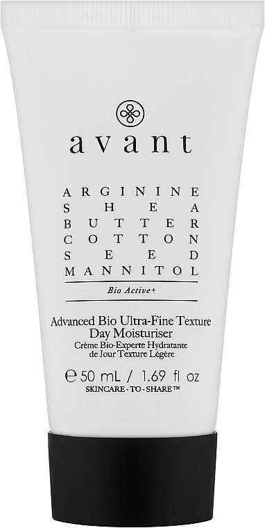 Денний зволожувальний крем - Avant Advanced Bio Ultra-Fine Texture Day Moisturiser — фото N1