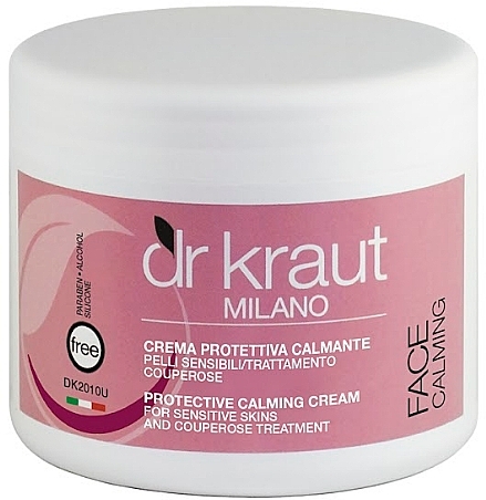 Защитный успокаивающий крем для чувствительной и куперозной кожи - Dr.Kraut Protective Calming Cream — фото N1