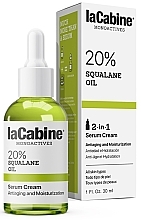 Крем-сироватка для обличчя - La Cabine Monoactives 20% Squalane Oil Serum Cream — фото N2