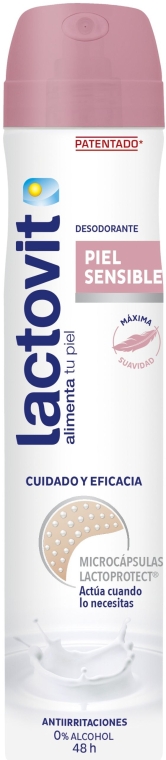 Дезодорант-спрей для чутливої шкіри - Lactovit Sensitive Deodorant Spray — фото N1