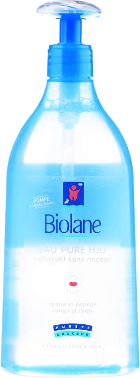 Очищающая жидкость для кожи тела - Biolane Baby Eau Pure H20 — фото N1