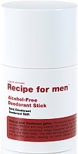 Духи, Парфюмерия, косметика Дезодорант - Recipe For Men Alcohol Free Deodorant Stick