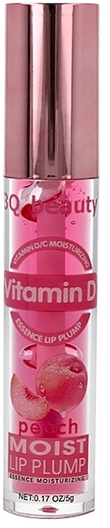 Блиск для губ "Персик" - 3Q Beauty Vitamin D Moist Lip Plump Peach — фото N1