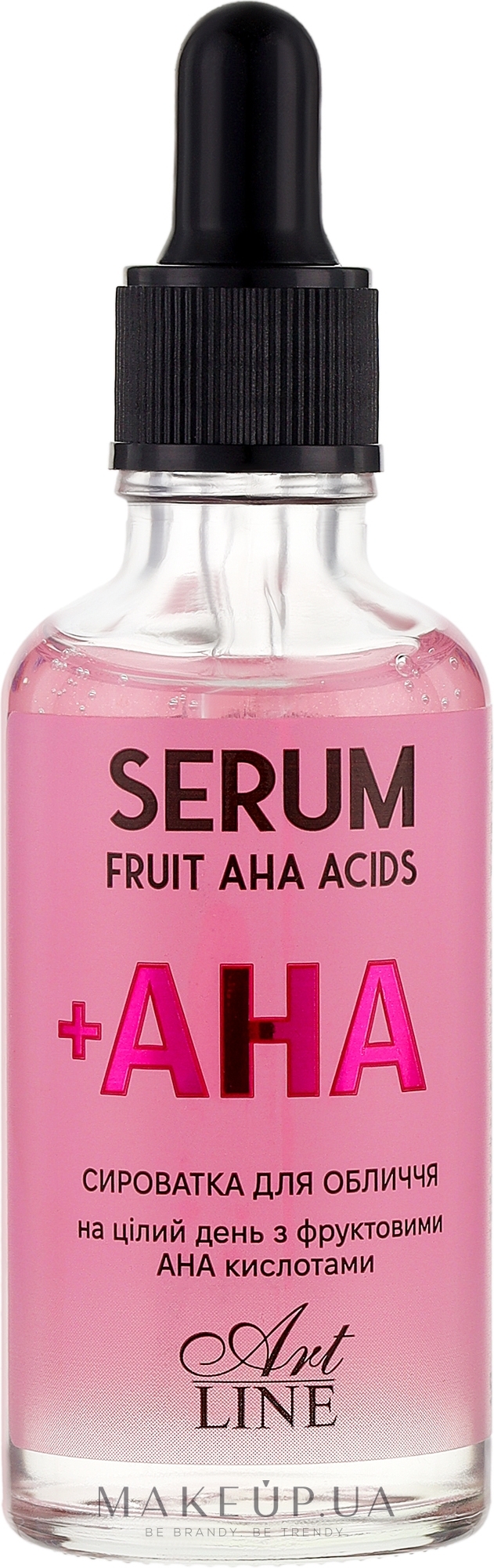 Сироватка для обличчя з фруктовими АНА кислотами - Art Line Serum Fruit AHA Acids — фото 50ml