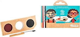 Набір для аквагриму для дітей - Namaki Pirate & Ladybird Face Painting Kit (f/paint/7,5g + brush/1pc + acc/2pcs) — фото N2