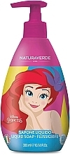 Жидкое мыло для детей "Диснеевские принцессы: Русалочка" - Naturaverde Kids Disney Princess Liquid Soap — фото N1