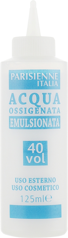 Емульсійний окислювач 12 % - Parisienne Acqua Ossigenata Emulsionata 40 Vol — фото N1