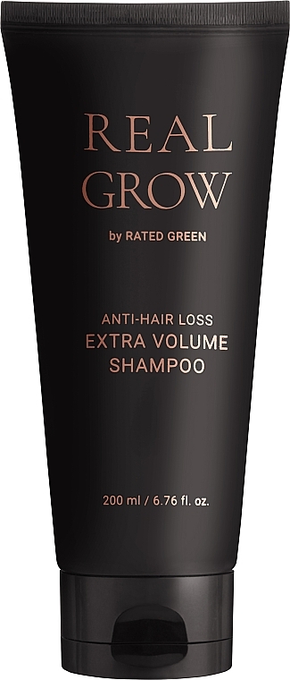 Шампунь для объема и от выпадения волос - Rated Green Real Grow Anti Hair Loss Extra Volume Shampoo
